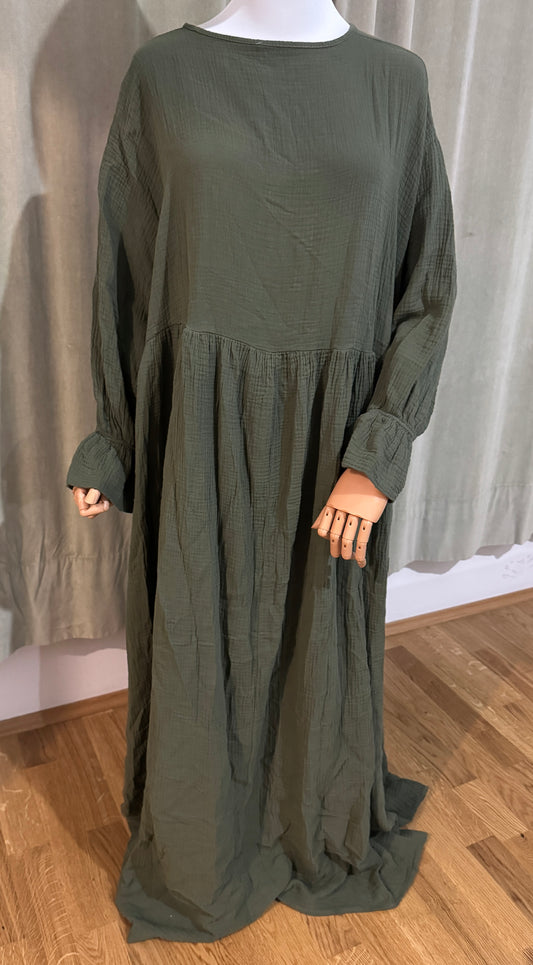 Muslin Baumwoll Abaya